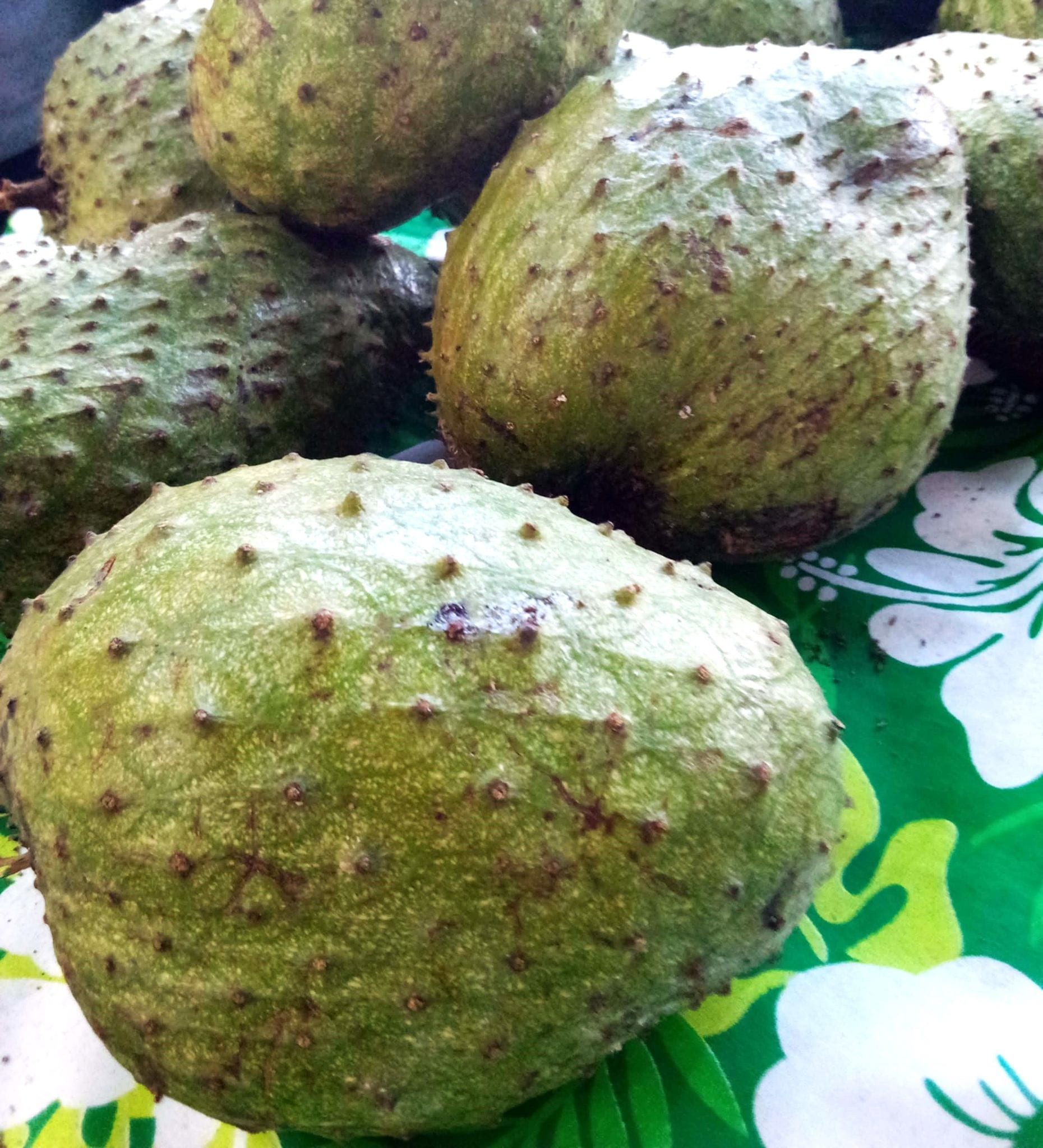 Fresh guyabano (soursop) from Claveria, Misamis Oriental