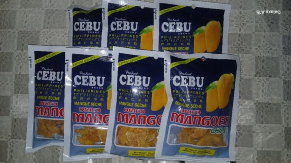 Dried mango chips 100g 
