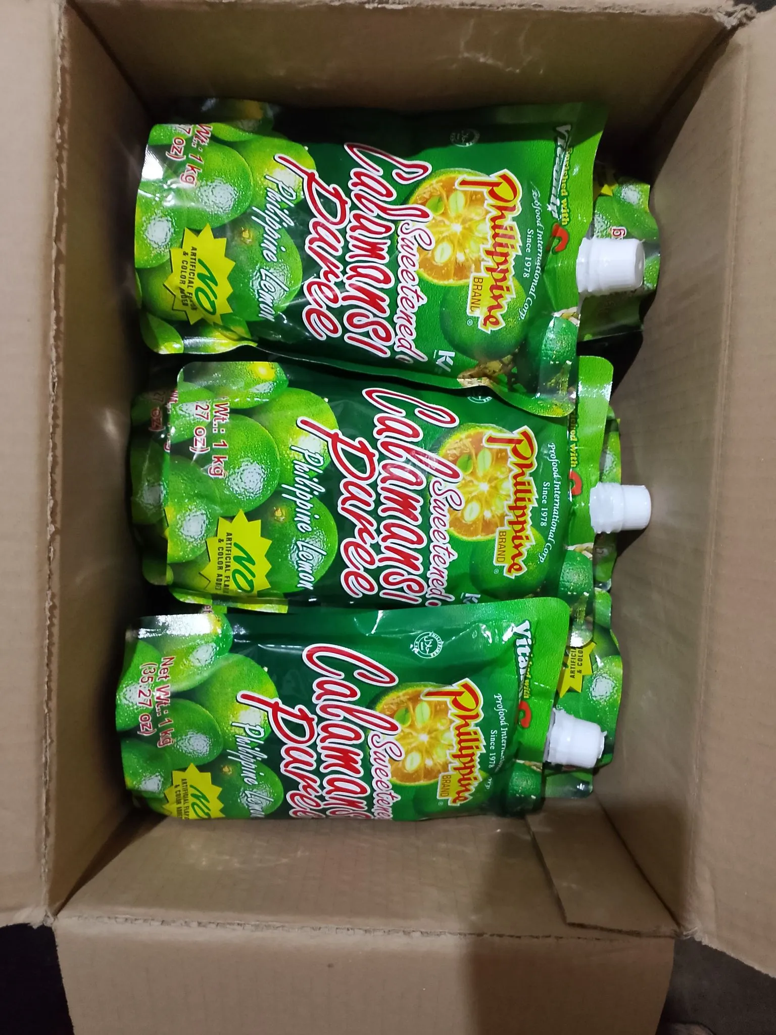 Calamansi puree 1kg 