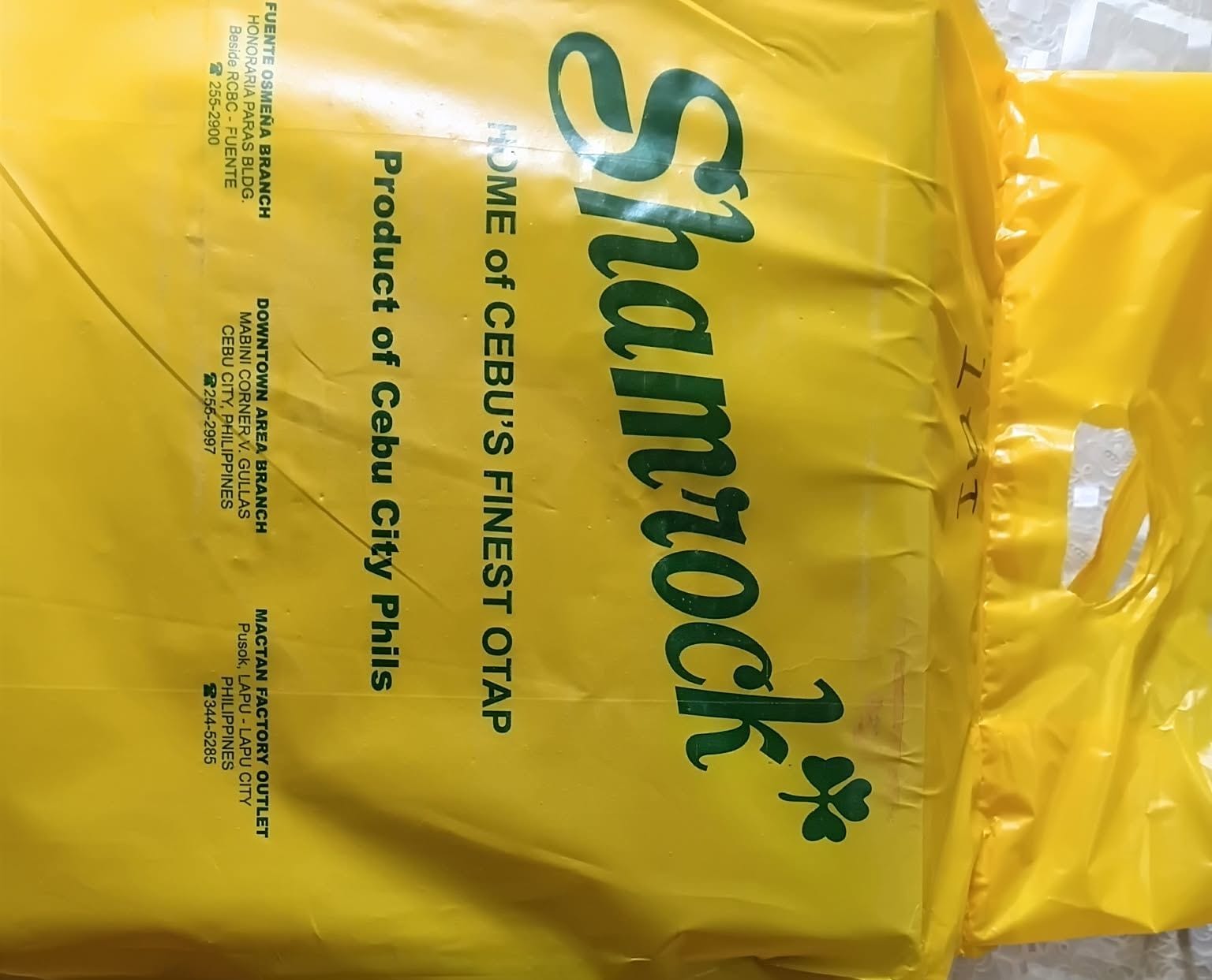 1box Shamrock otap (10 packs ang laman)