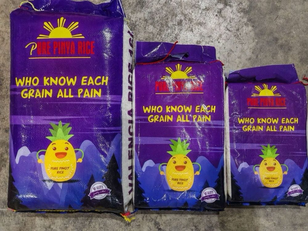PINYA Rice — Milled Rice, 25kg Sack (Wholesale & Retail)