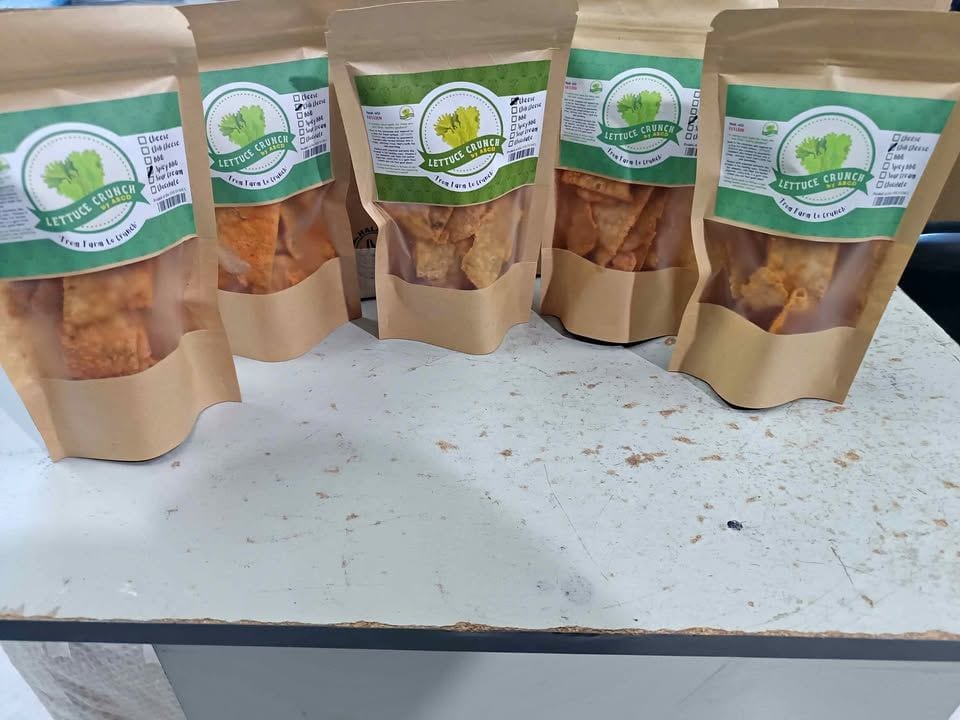 Lettuce chips from bacolod 3 for 100