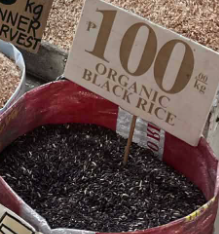 Organic black rice