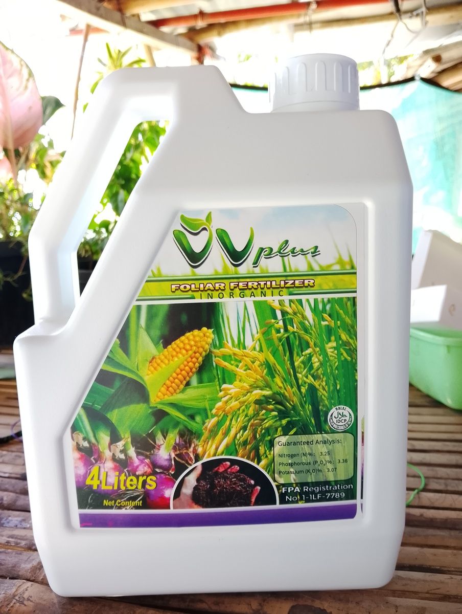 VVPLUS FOLIAR FERTILIZER 4 LITERS