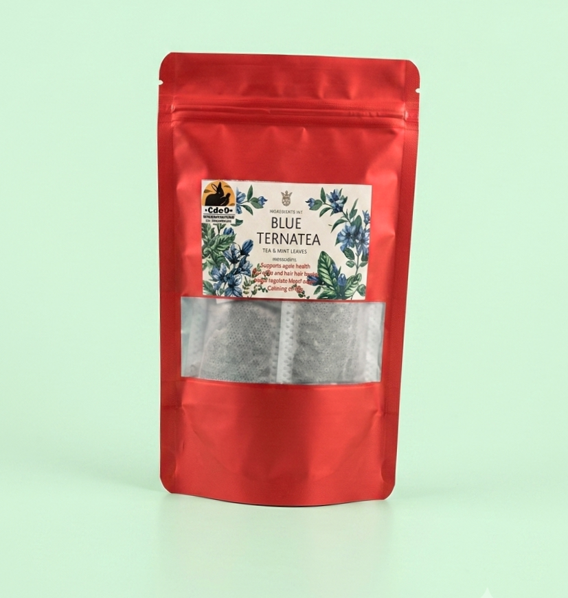 Pure Blue Ternate Tea - Naturally Caffeine-Free Herbal Tea