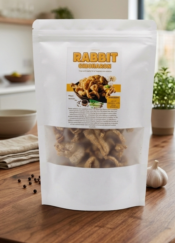 Crispy Rabbit Chicharon - Premium Farm-Made Snack