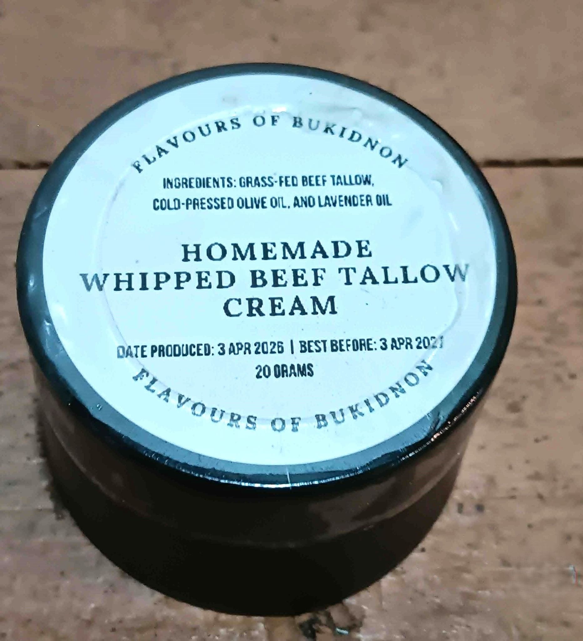 Pure Whipped Beef Tallow Cream - Lavender Blend