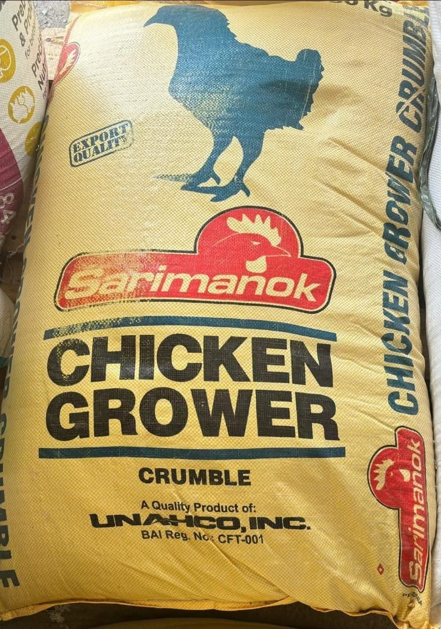 Sarimanok Chicken grower crumbles