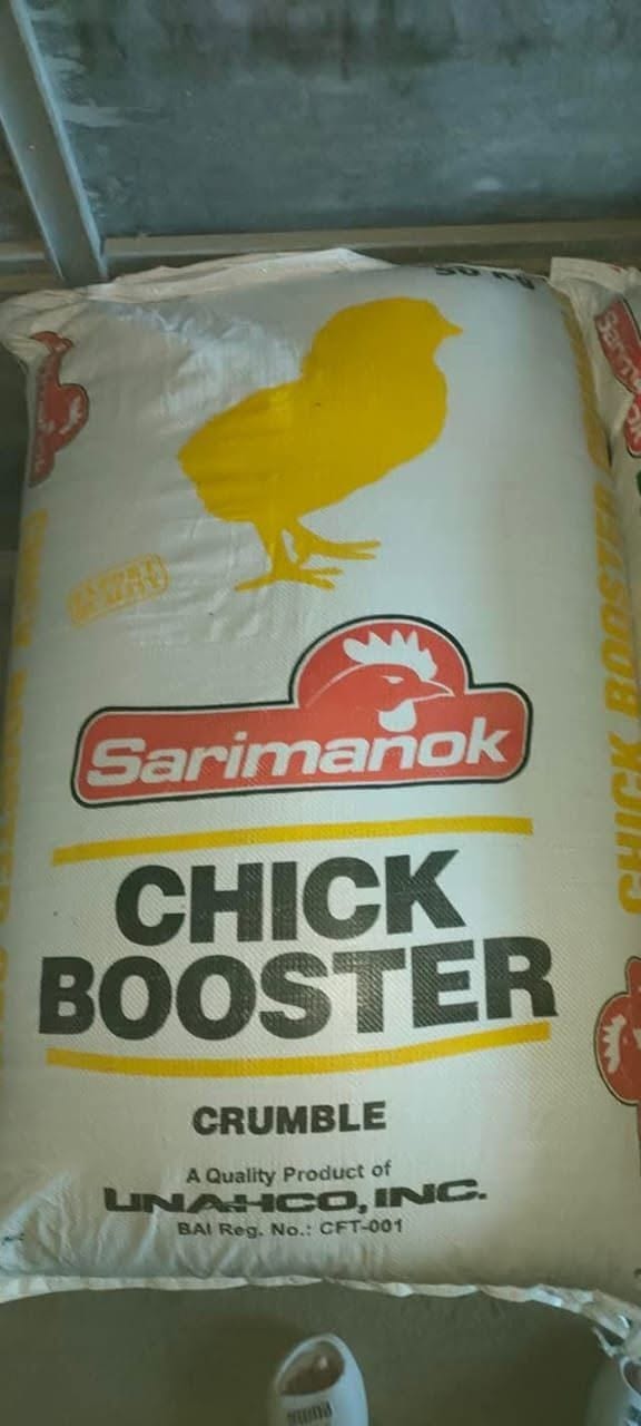 Sarimanok chicks Booster crumbles