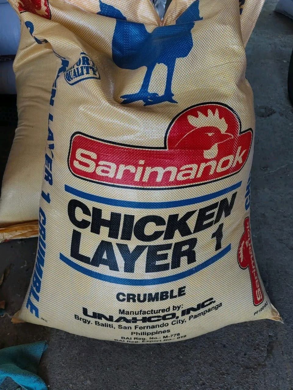 Sarimanok Chicken layer crumbles