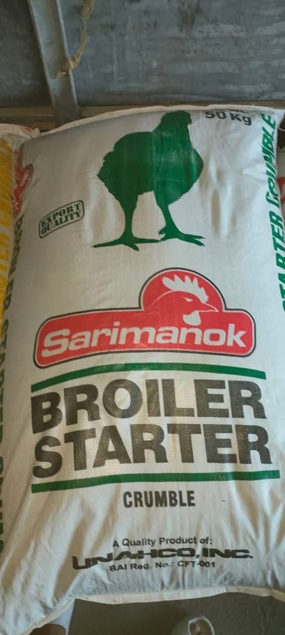 Sarimanok broiler starter crumbles